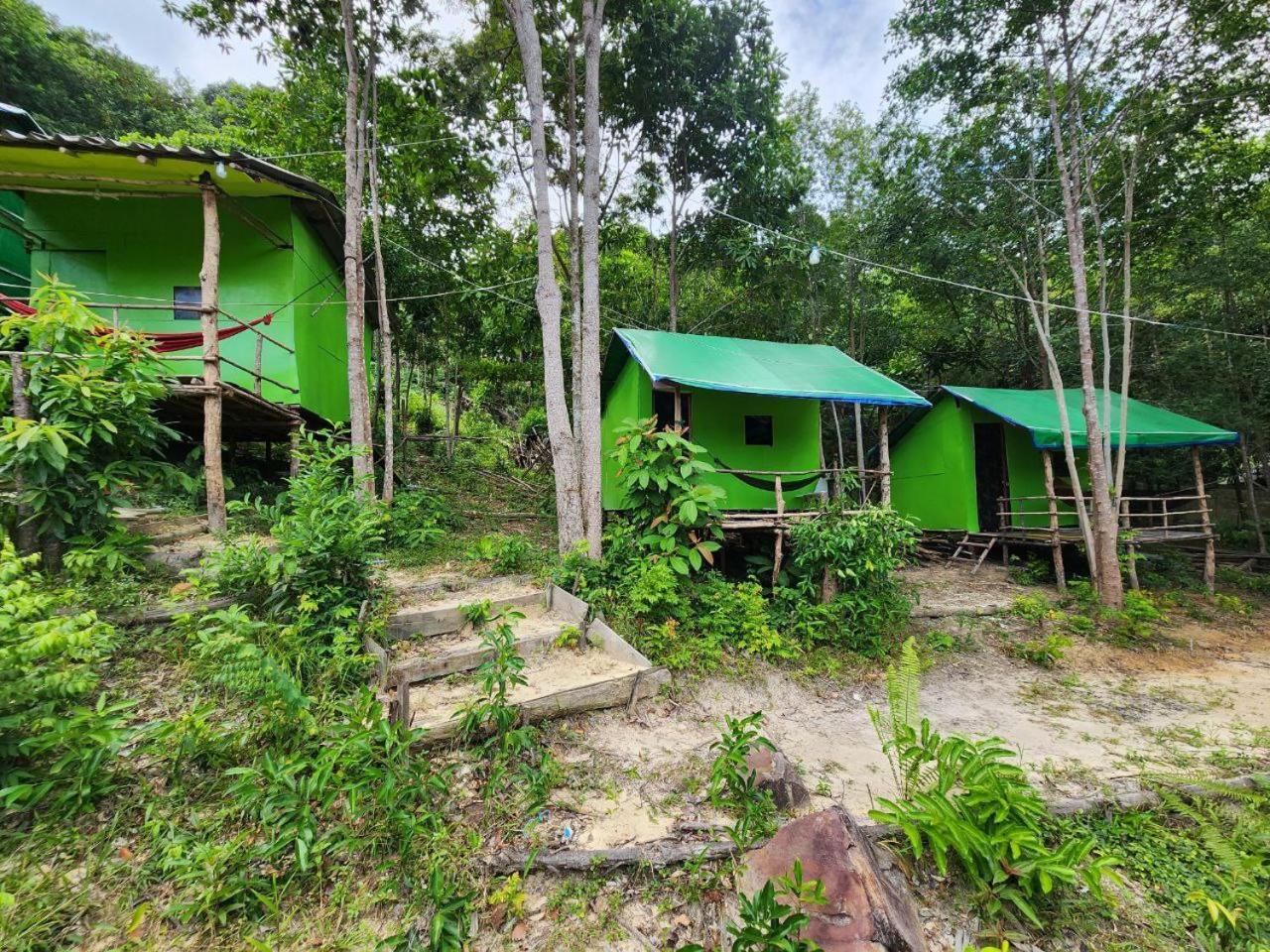 Sweet Jungle Camping Hotel Kaoh Touch Exterior foto