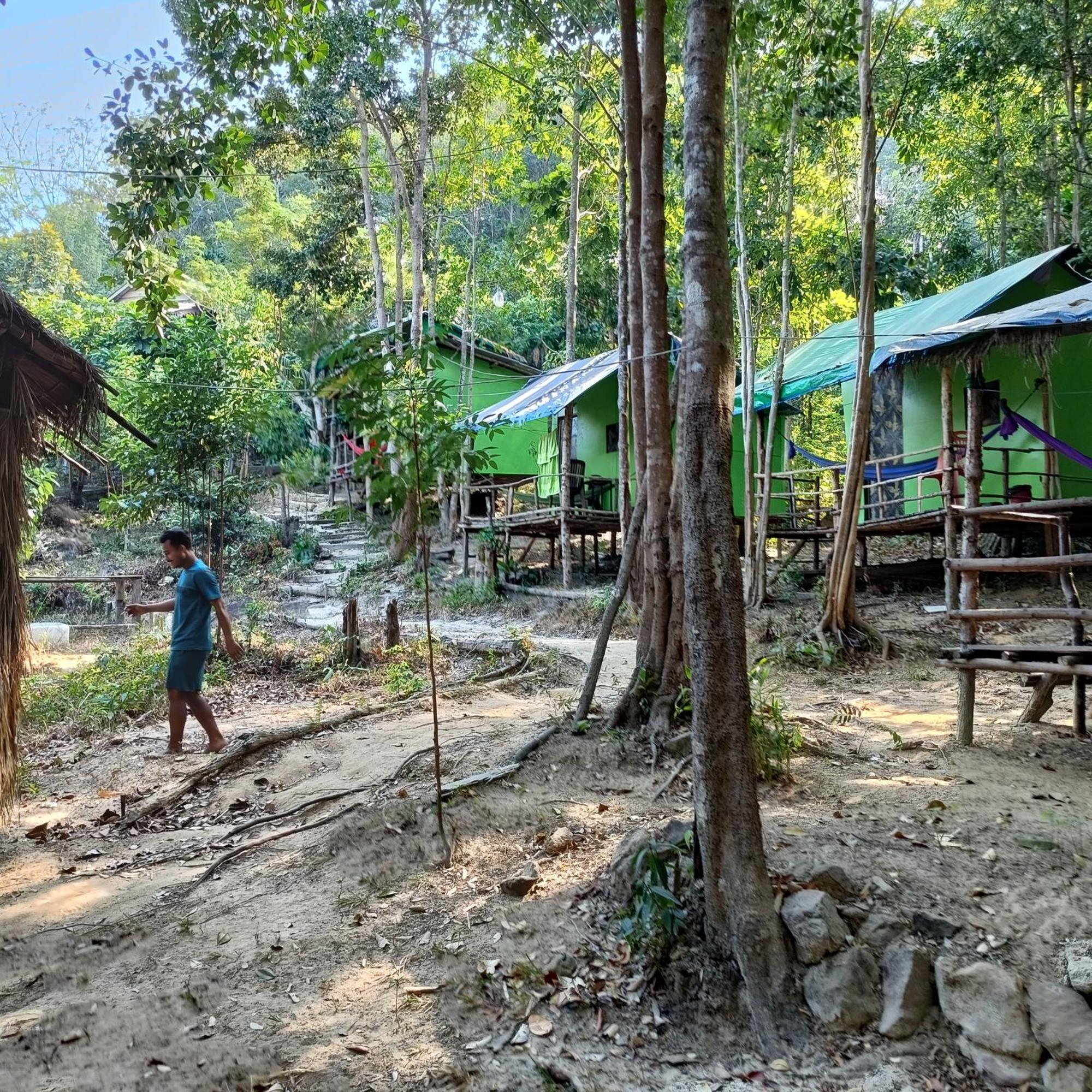 Sweet Jungle Camping Hotel Kaoh Touch Exterior foto